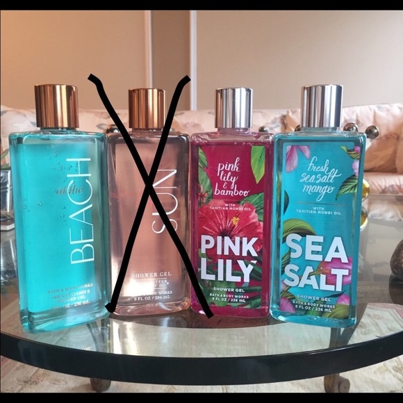 Bath Body Works Summer Scent Sale Nwt Shower Gel Nwt